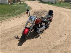 1998 Harley Davidson Soft Tail Fat Boy Motorcycle 