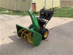 John Deere 1032D 2-Stage Walk Behind Snow Blower 