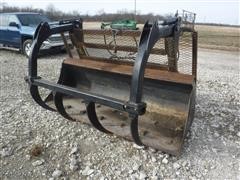 Case New Holland 93" Grapple Bucket Attachment 