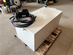 100 Gallon Bulk Oil Tank 