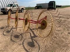 4-Wheel Hay Rake 