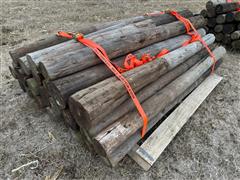 Creosote Fence Posts 