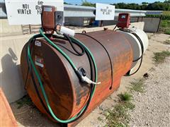 560-Gallon Fuel Barrel & Pump 