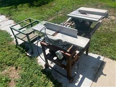 Jointer, Planer, Table Saw 