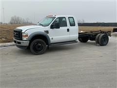 2008 Ford F550 XL Super Duty S/A Extended Cab & Chassis 