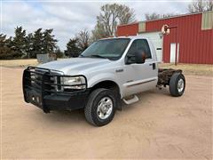 2006 Ford F250 XLT Super Duty 4x4 Cab & Chassis 