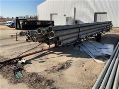 8” Gated Irrigation Pipe W/Trailer 