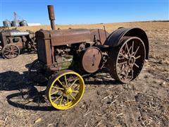 1929 John Deere Model D "All-Fuel" 2WD Tractor 