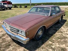 1982 Chevrolet Impala 4-Door Sedan 