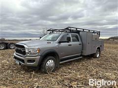 2022 Ram 4500 HD 4x4 Crew Cab Service Truck 