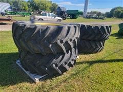 John Deere 650/65/R38 Tires & Rims 