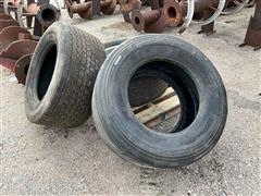 Assorted 445/50R22.5 Tires & Rim 