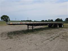 2005 Transcraft Eagle RS2 T/A Spread Axle Flatbed Trailer 