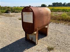 250 Gallon Fuel Tank W/Stand 