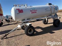 Eveready 1000-Gallon NH3 Tank On Running Gear 