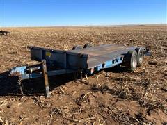 1993 Mast T/A Flatbed Trailer 