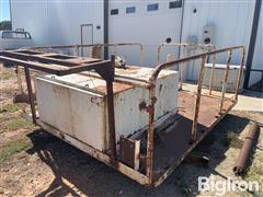 Flatbed W/300-Gal Water Tank 