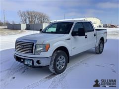 2011 Ford F150 XLT 4x4 Crew Cab Pickup 