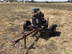 Engine On Trailer 