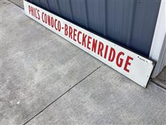 Phils Conoco Breckenridge Sign 