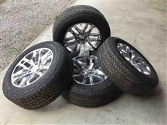 2020 GMC 275/60R20 Tires & Factory Rims 