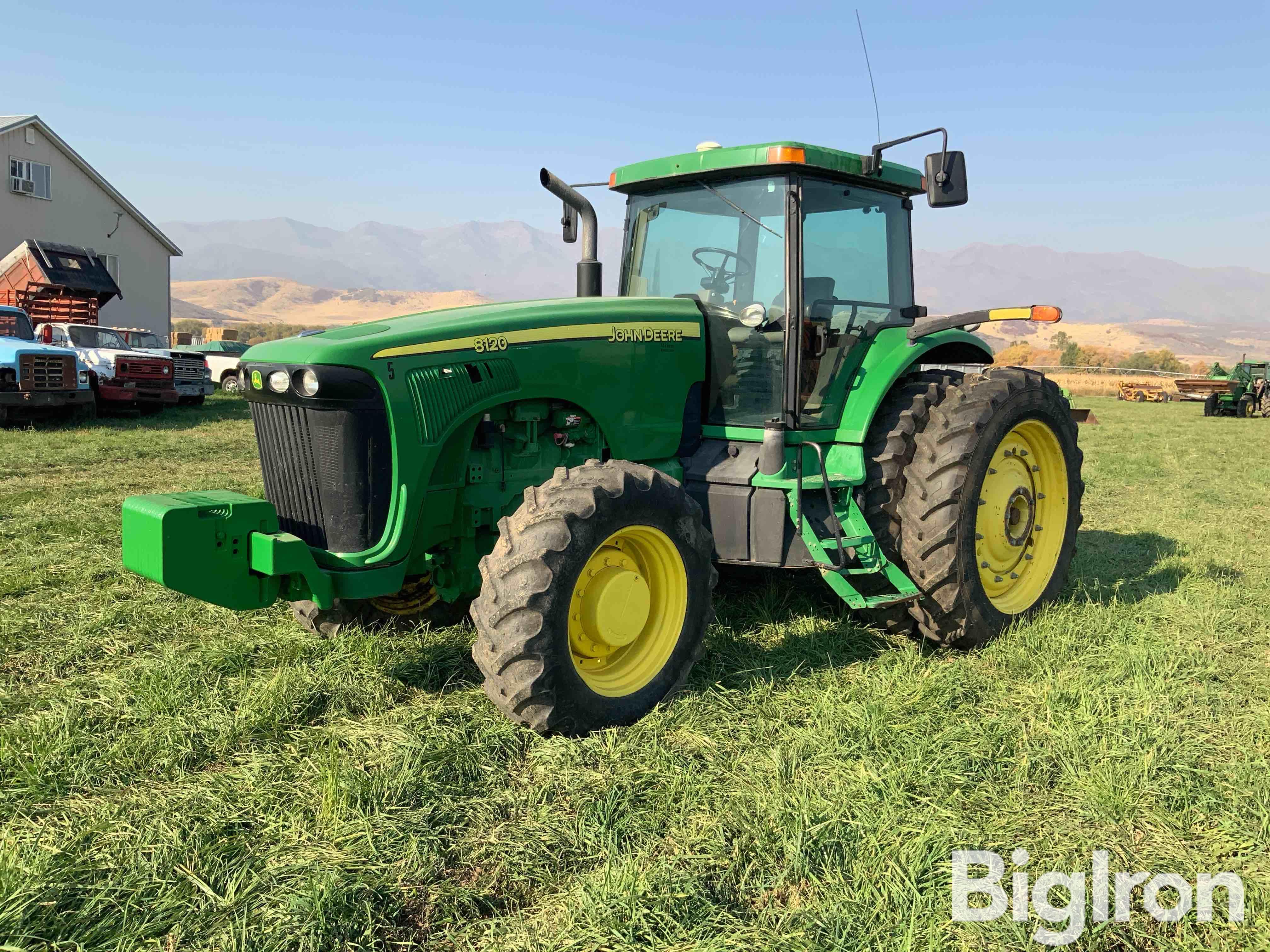 2002 John Deere 8120 MFWD Tractor 