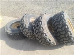 12-16.5 Skid Steer Tires & Rims 