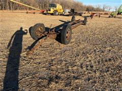 Shop Built Hay Sled Hay Sled Frame & Axles 