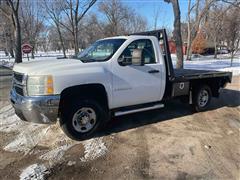 2008 Chevrolet Silverado 2500 HD 4x4 Flatbed Pickup 