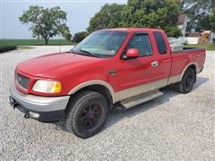 2000 Ford F150 XLT Lariat 4x4 Extended Cab Short Bed Pickup 