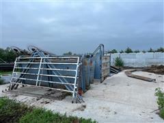 Brute Cattle Equipment Single Alley And Crowding Tub 