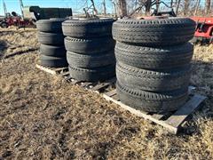 10.00 - 20 Tires With Rims 