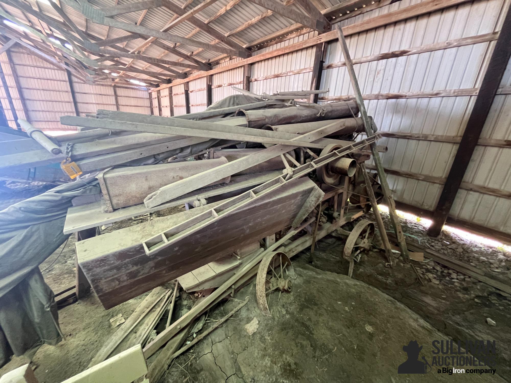 Antique Threshing Machine 