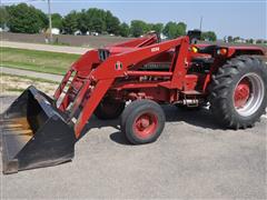 1981 International 584 2WD Tractor W/Loader 