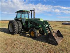 1978 John Deere 4440 2WD Tractor W/Loader And Bale Spike 