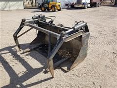 Skid Steer Bucket W/Grapple 