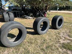 245/75R2.5 Super Single Trailer Tires 