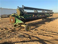 1993 John Deere 930 Platform Header W/Transport 