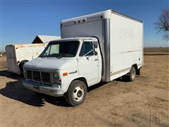 1989 GMC Cutaway Vandura 3500 Box Truck 