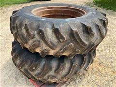 Goodyear 18.4-34 Tires & Rims 