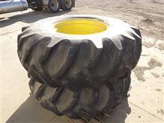 Goodyear 18.4-26 Tires & Rims 