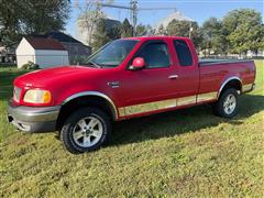 2002 Ford F150 XLT 4x4 Extended Cab Pickup 