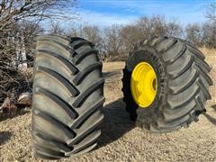 Continental 900/60R32 Lug Traction Tires/Wheels 