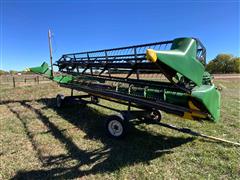 2002 John Deere 925F Flex Header Platform 