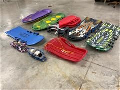 LL Bean Snowshoes & Snow Sleds 