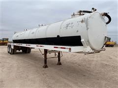 2012 Troxell 130 BBL T/A Vacuum Tanker Trailer 