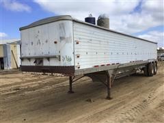 1981 Timpte Super Hopper T/A Grain Trailer 