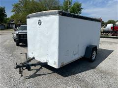 1991 Wells TW121 S/A Enclosed Trailer 