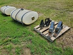 John Deere Liquid Fertilizer Tanks & Brackets 