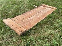 Amish Built Stone Boat 